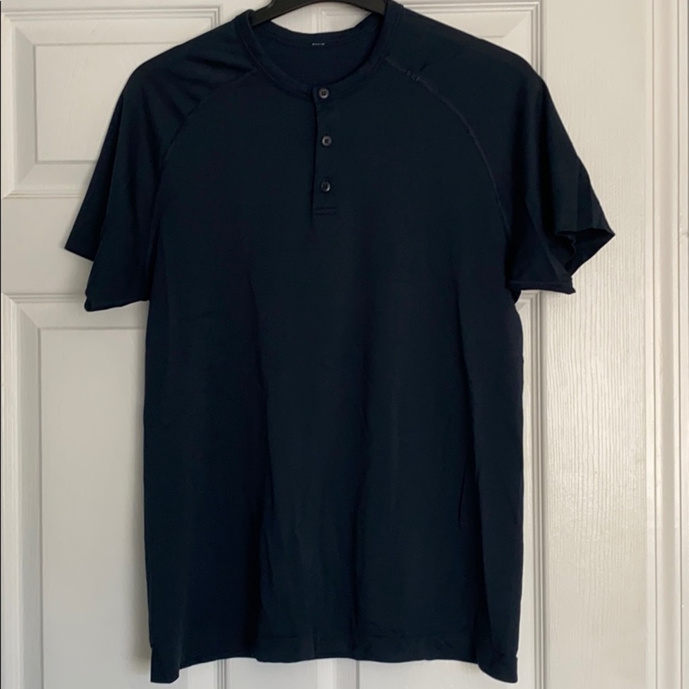 Lululemon Metal Vent Tech Henley Short Sleeve